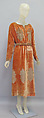 Dress, Fortuny  Italian, silk, metal, glass, Italian