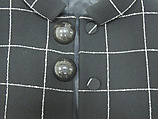 Ensemble, House of Balenciaga (French, founded 1937), wool, silk, synthetic, metal, French