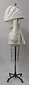 Ensemble, House of Balenciaga (French, founded 1937), silk, synthetic, cotton, glass, metal, French