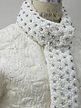 Ensemble, House of Balenciaga (French, founded 1937), silk, synthetic, glass, metal, French