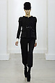 Ensemble, House of Balenciaga (French, founded 1937), synthetic, silk, metal, French