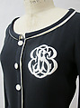 Ensemble, House of Balenciaga (French, founded 1937), synthetic, silk, metal, French