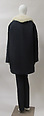 Ensemble, House of Balenciaga (French, founded 1937), silk, wool, metal, synthetic, French