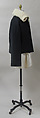 Ensemble, House of Balenciaga (French, founded 1937), wool, silk, metal, synthetic, French