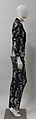 Suit, House of Balenciaga (French, founded 1937), silk, metal, synthetic, French
