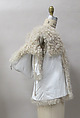 Ensemble, House of Balenciaga (French, founded 1937), wool, synthetic, shearling, metal, French
