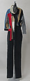 Jumpsuit, House of Balenciaga (French, founded 1937), cotton, wool, synthetic, leather, metal, French