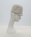 Hat, House of Balenciaga (French, founded 1937), wool, silk, French