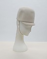 Hat, House of Balenciaga (French, founded 1937), wool, silk, French