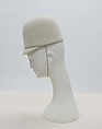 Hat, House of Balenciaga (French, founded 1937), wool, silk, French