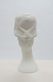 Hat, House of Balenciaga (French, founded 1937), wool, silk, French