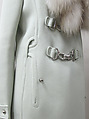 Ensemble, House of Balenciaga (French, founded 1937), wool, synthetic, fur, metal, French
