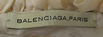 Dress, House of Balenciaga (French, founded 1937), silk, rayon, cotton, nylon, linen, French