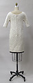Dress, House of Balenciaga (French, founded 1937), silk, metal, French