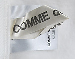 Ensemble, Comme des Garçons (Japanese, founded 1969), cotton, Japanese