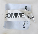 Ensemble, Comme des Garçons (Japanese, founded 1969), cotton, Japanese