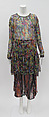 Ensemble, Dries Van Noten (Belgian, born 1958), silk, synthetic, Belgian