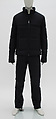 Ensemble, Calvin Klein, Inc.  American, wool, synthetic, silk, cotton, metal, American