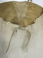 Breeches, leather, shell, bone, French
