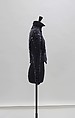 Jacket, Mugler (French, founded 1974), leather, plastic (polyurethane), silk, French
