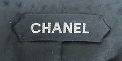 Ensemble, House of Chanel (French, founded 1910), wool, silk, fur, feathers, French