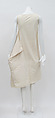 Dress, Comme des Garçons (Japanese, founded 1969), cotton, synthetic, Japanese