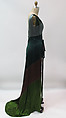 Dress, Gilbert Adrian (American, Naugatuck, Connecticut 1903–1959 Hollywood, California), silk, metal, American