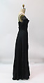 Dress, Gilbert Adrian (American, Naugatuck, Connecticut 1903–1959 Hollywood, California), synthetic, metal, American