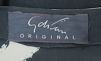 Ensemble, Gilbert Adrian (American, Naugatuck, Connecticut 1903–1959 Hollywood, California), silk, metal, American