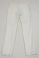 Yoko Ono | Trousers | American | The Metropolitan Museum of Art