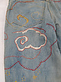 Ensemble, cotton, leather, synthetic, metal, mother-of-pearl, American