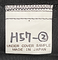 Ensemble, Undercover (Japanese, founded 1990), Silk, wool, cashmere, cotton, nylon, metal, leather, synthetic, Japanese