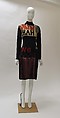 Dress, Jean Paul Gaultier (French, born 1952), wool, synthetic, silk, metal, French
