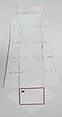 Dress, Hussein Chalayan (British, born Cyprus, 1970), Tyvek, British