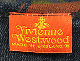 Ensemble, Vivienne Westwood (British, founded 1971), cotton, metal, synthetic, British