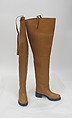 Ensemble, Prada (Italian, founded 1913), (a) wool, synthetic, (b) wool, silk, cotton, metal, (c) leather, metal, (d, e) leather, (f, g) leather, synthetic, metal, (h) leather, silk, metal, (i) leather, metal, Italian