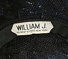 Hat, William J. (American, 1948–1962), synthetic, American