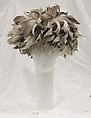 Hat, William J. (American, 1948–1962), feathers, silk, American