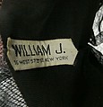 William J. | Hat | American | The Metropolitan Museum of Art