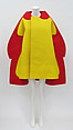 Dress, Comme des Garçons (Japanese, founded 1969), polyester, cotton, Japanese