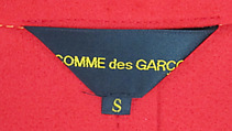 Dress, Comme des Garçons (Japanese, founded 1969), polyester, cotton, Japanese