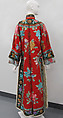 Robe, Silk, fur, metal, Chinese