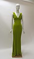 Dress, Oscar de la Renta (American, founded 1965), silk, metal, American