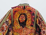 Caftan, Bill Gibb (British, 1943–1988), synthetic, metal, British