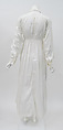 Dress, Azzedine Alaïa (French (born Tunisia), Tunis 1935–2017 Paris), cotton, mother-of-pearl, synthetic, French