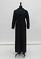 Coat, Yohji Yamamoto (Japanese, born Tokyo, 1943), wool, silk, synthetic, Japanese