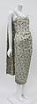 Dress, House of Balenciaga (French, founded 1937), silk, metal, French