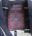 Ensemble, John Galliano (founded 1984), wool, silk, metal, British