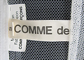Dress, Comme des Garçons (Japanese, founded 1969), synthetic, metal, Japanese