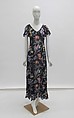 Dress, Perry Ellis  American, silk, glass, metal, American